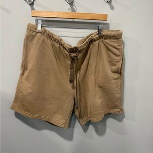 Mens no boundaries sweatpant lounge shorts size xl